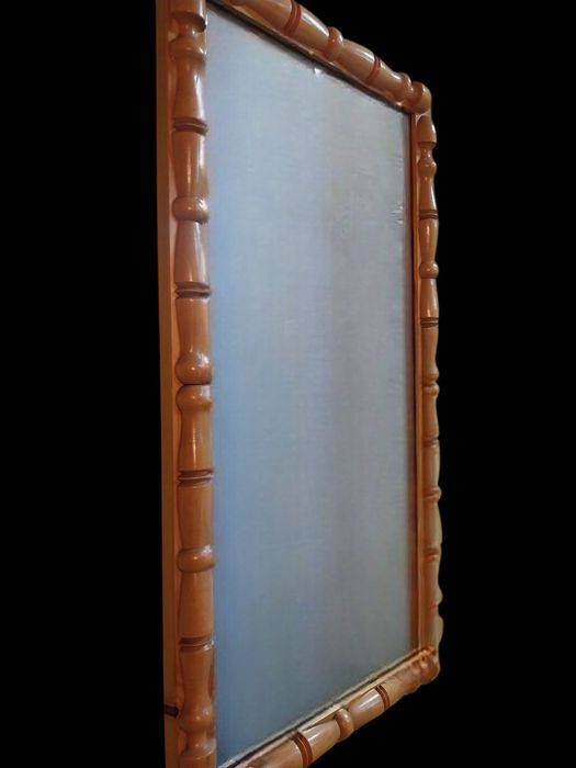 Lustro , rama drewno