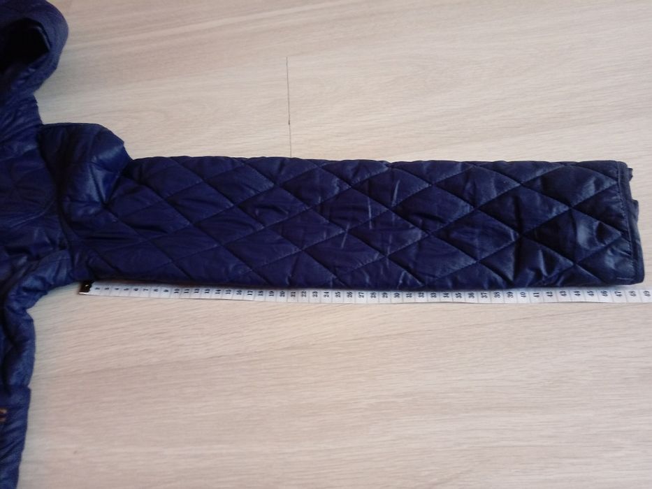 Kurtka przejściówka rozm. 152 / granatowa pikowana Sinsay / stan bdb