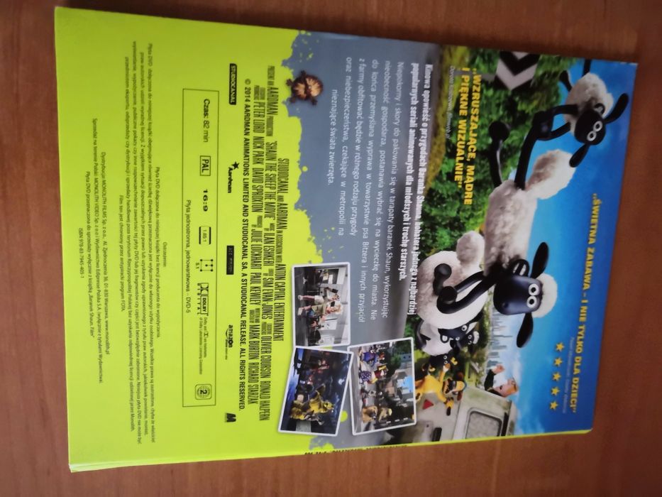 Baranek Schaum - ksiazeczka z filmem dvd