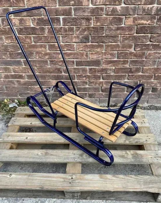 Королівські Сани сині Санки Королевские