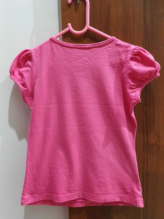 Myszka Miki t-shirt z brokatem dla dziewczynki rozmiar 110/116