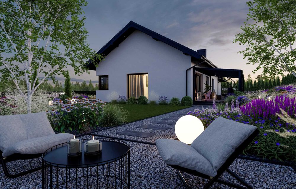 Projektowanie ogrodów / wizualizacje 3D / Cała Polska