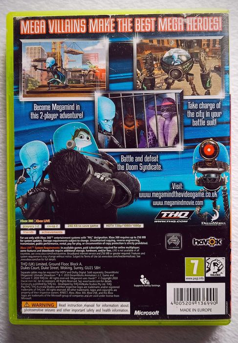 Megamind Ultimate Showdown Xbox 360 | DreamWorks