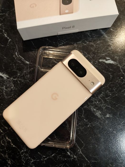 Google Pixel8 5G 8/128GB Rózowy na Gwarancji do 2027.02.11