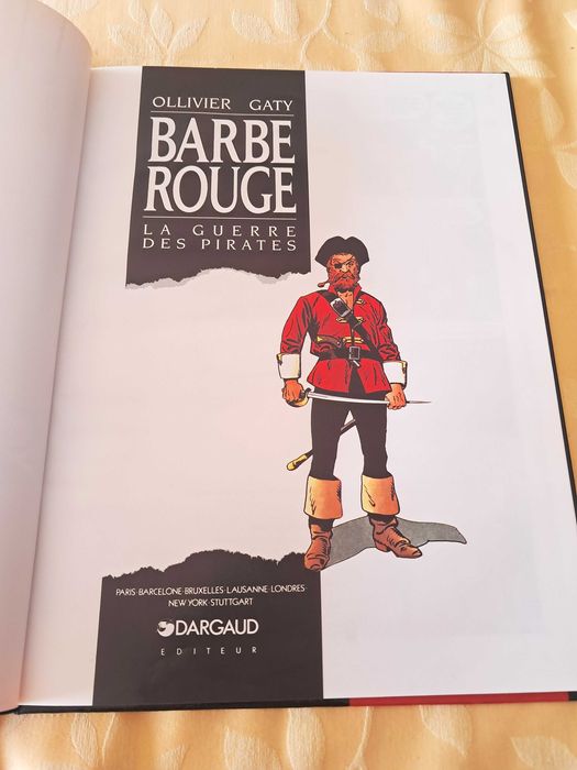 Livros BD - Série Barbe-Rouge (em francês)  - Só Vol. 31 - La Guerre des Pirates  DIFÍCIL ENCONTRAR