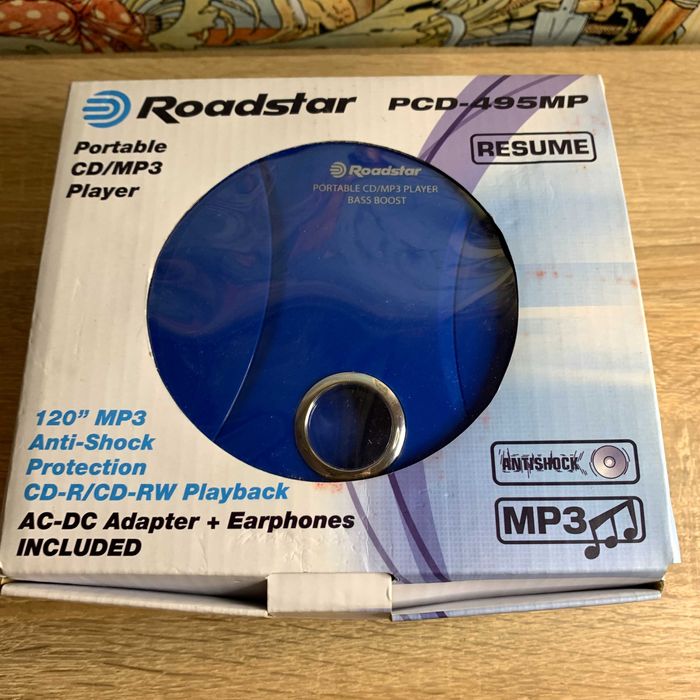 Портативний CD/MP3 програвач Roadstar PCD-495MP