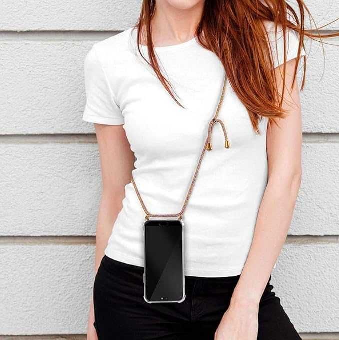 Silikonowe plecki etui na sznurku CASE Huawei Honor 8X / View 10 Lite