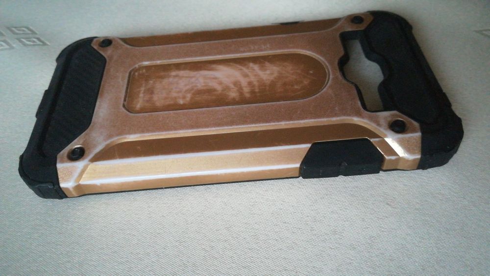 Etui pancerne plecki obudowa czarno-złota  Samsung Galaxy