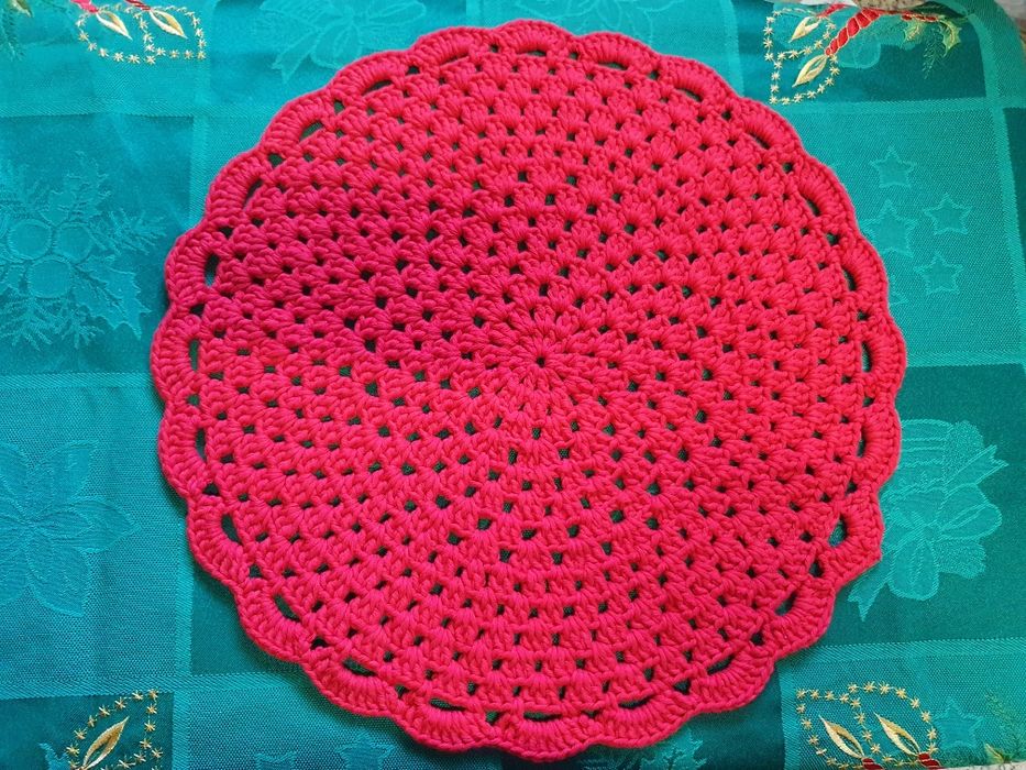 Jogo americano crochet / sousplat