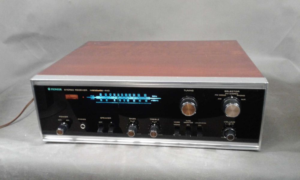 PIONEER SX-440,amplituner stereo vintage