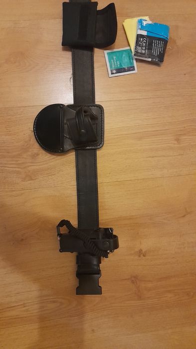 Pas brytyjskiej policji.