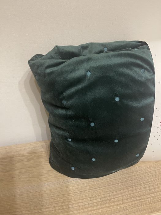 Narzuta na łóżko 180 X 220 nowa ciemnozielona