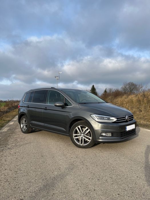 VW Touran Highline 2.0 TDI 150 KM DSG | 2017 | Hak