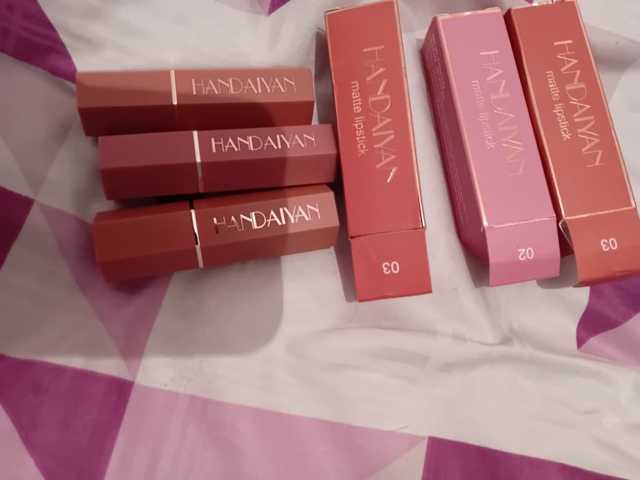 3 nowe pomadki matowe