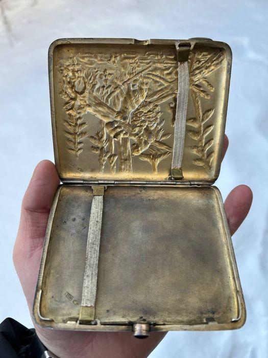 Шкатулак срібло 84