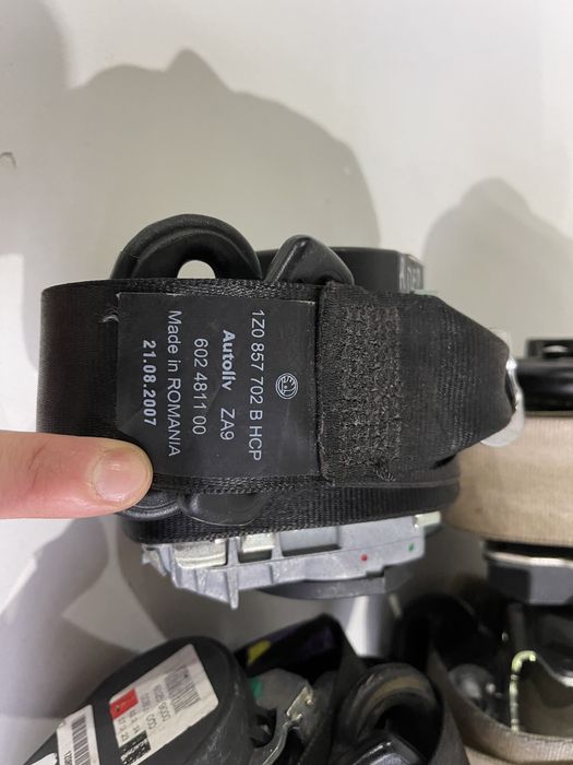 Ремни безопасности Шкода А5 ремень ремені безпеки гольф 5