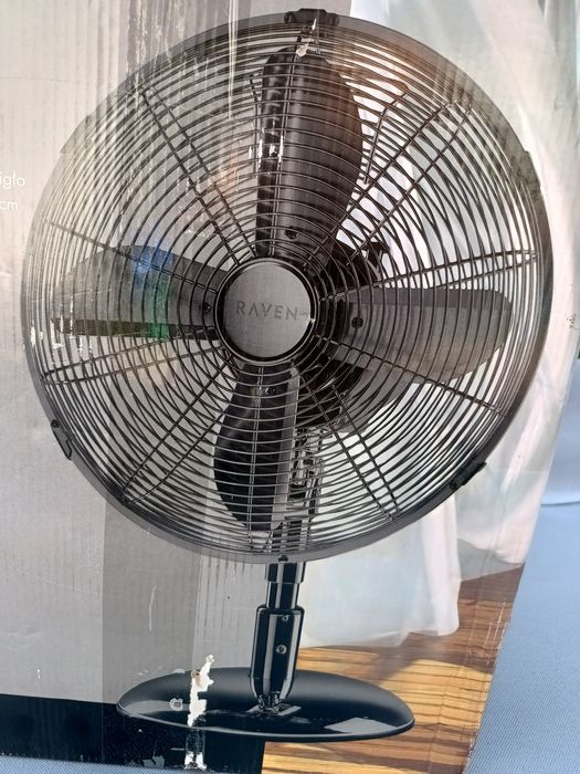 Wentylator wiatrak Raven 40W chromowany grafit