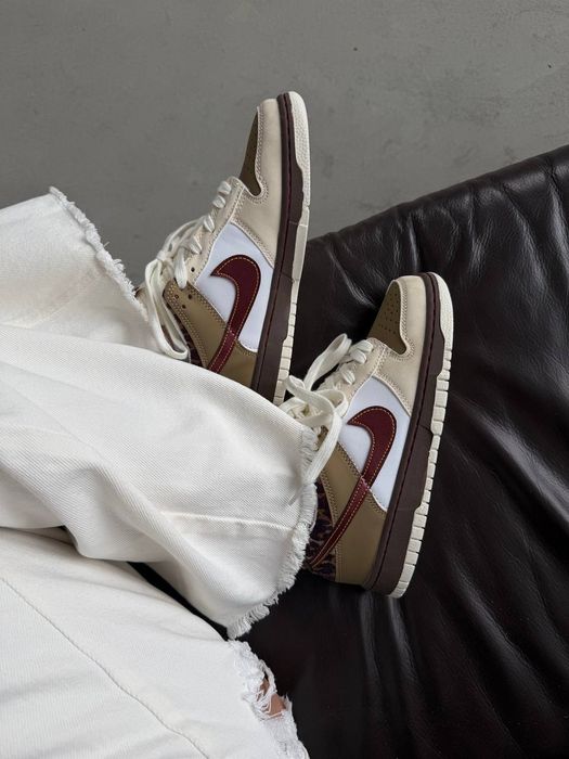 Nike SB Dunk Low White / Cheetah