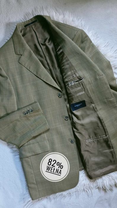 Marynarka Burberry wełna - krata