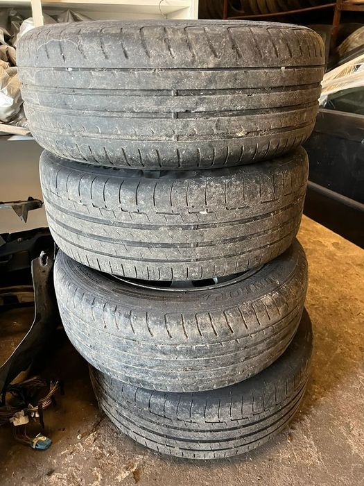 4 Jantes BMW+ 4 Pneus Dunlop 205/55 R16