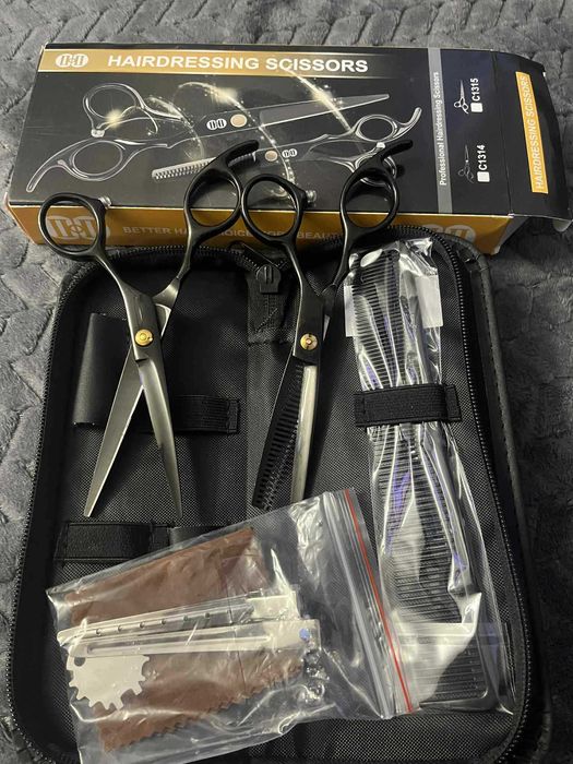 CIICII Zestaw nożyczek fryzjerskich 6,7 cala