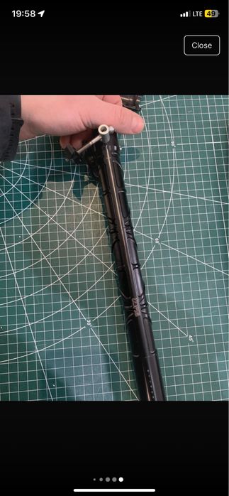 Tune seatpost 27.2 400mm