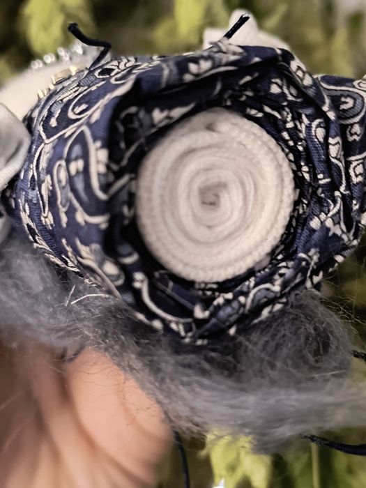 Motanka słowiańska lalka handmade – brelok zawieszka 12 cm (74)