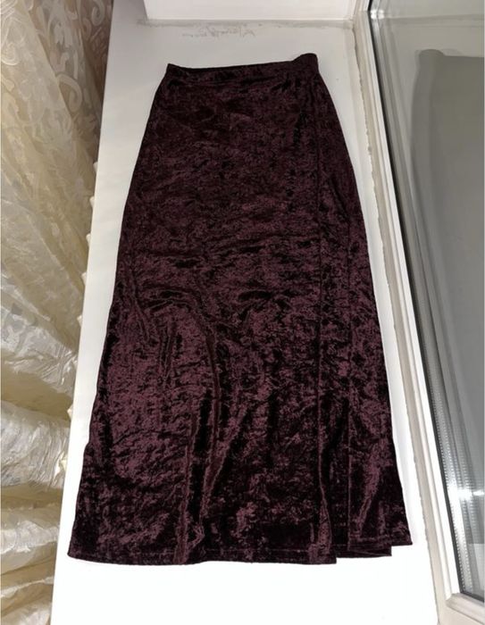 Максі спідниця | максі юбка | оксмитова спідниця | оксамитова юбка |
