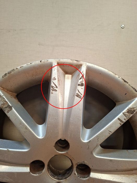 Jante frente direita RENAULT Megane II (BM0/1_, CM0/1_)