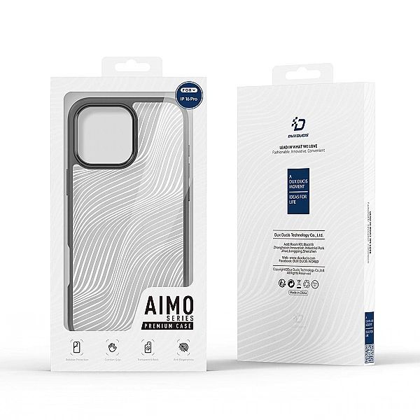 Etui Dux Ducis Aimo na iPhone 16 Pro Max - czarne