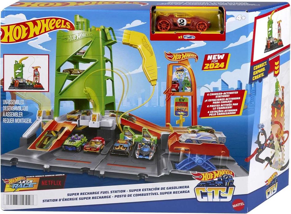 Трек Хот Вілс Заправна Станція Hot Wheels Super Recharge Fuel Station