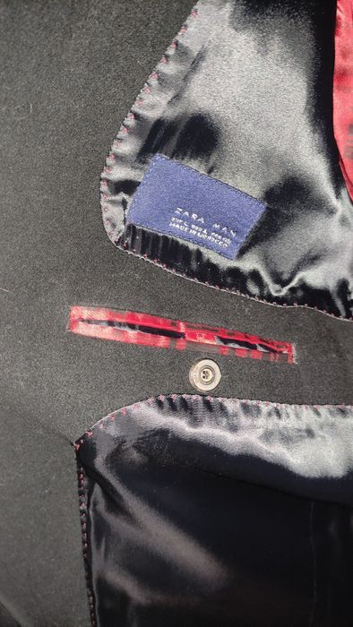 Sobretudo de veludo Zara 40