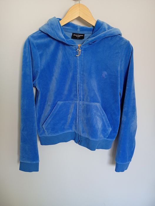 Damska welurowa bluza Juicy Couture Robertson Class - rozmiar/size M,