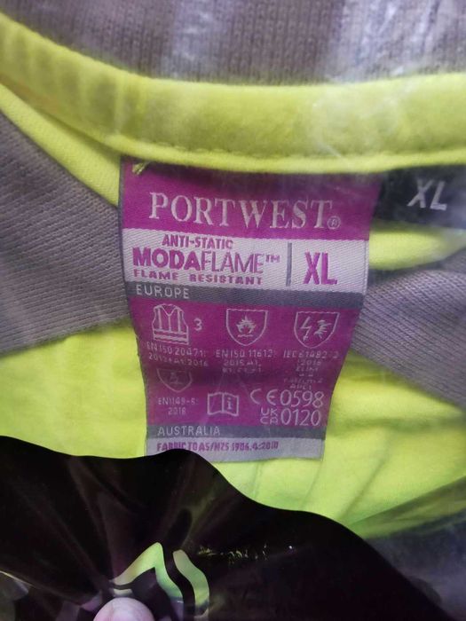 Camisola anti-fogo e anti-estática - Portwest