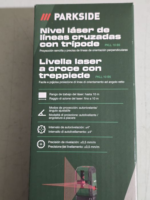 Laser tripé parkside