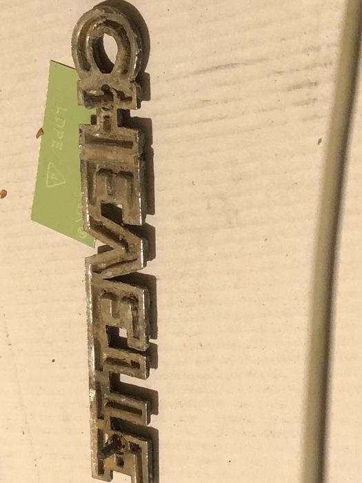 CHEVETTE. - letras Origonal