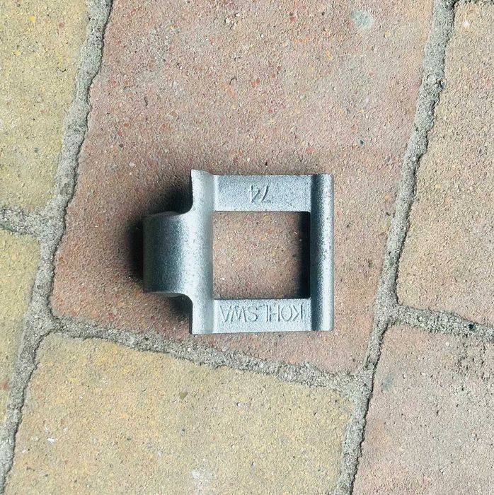 Ogniwo łańcucha KB74 Kohlswa ogniwo rozrzutnika Samson Tebbe Rolland