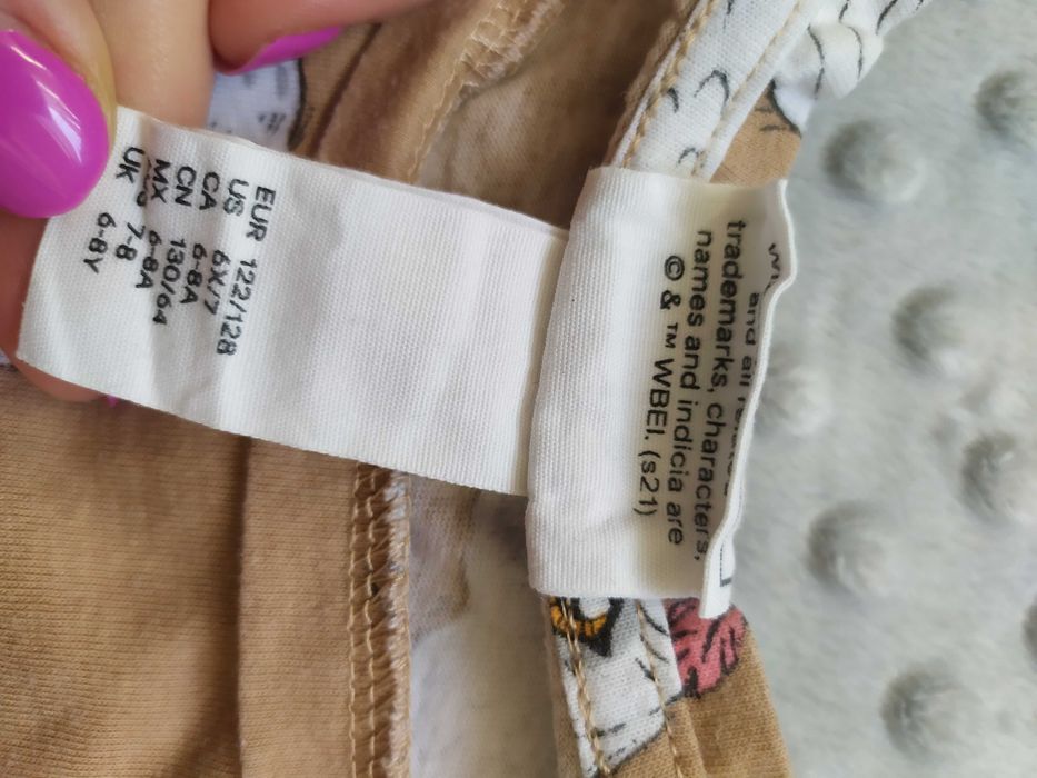 Bluzka dziewczęca sowa Harry Potter H&M 122/128