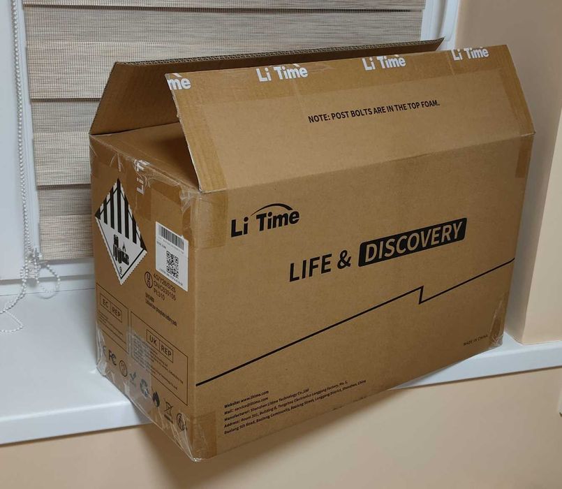 Акумулятор LiTime 12 V 230 Ah LiFePO4 літій залізо-фосфат BMS 200 A