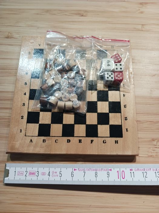 Mini tabuleiro jogos em madeira