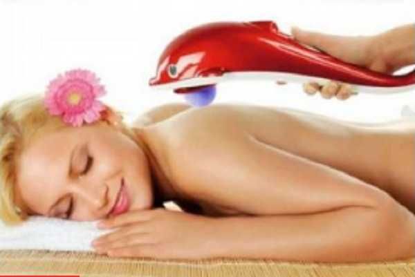 Вибромассажер 'Дельфин' для тела с ИК-прогревом