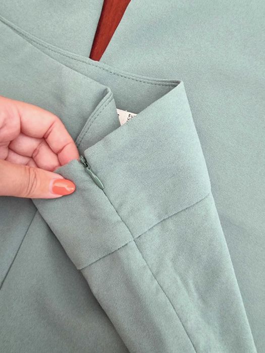 Calças largas verde menta Stradivarius, tamanho 36 - nunca usadas