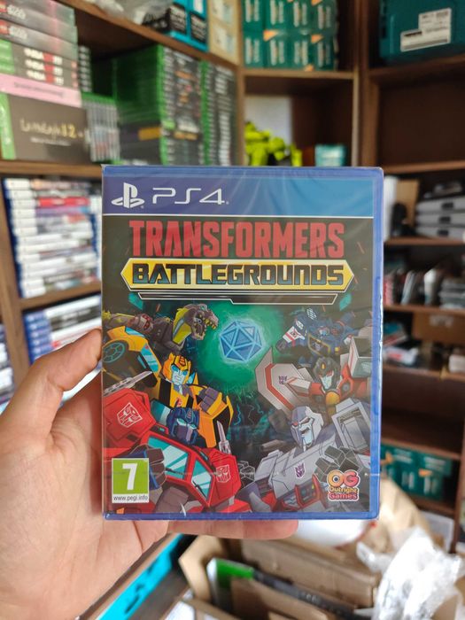 PS4 Transformers Battlegrounds PL Nowa w Folii