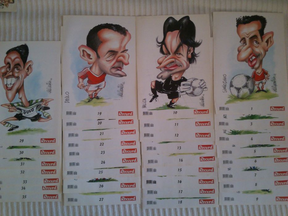 Colecção, As Caricaturas do Record de 2002, de Carlos Laranjeira