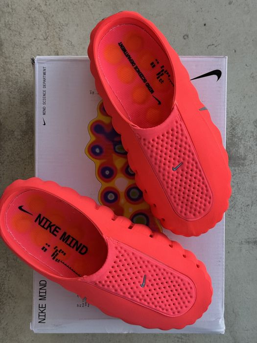 36-45 Червноні капці найк майнд 001,Nike Mind 001 Solar Red,тапки найк