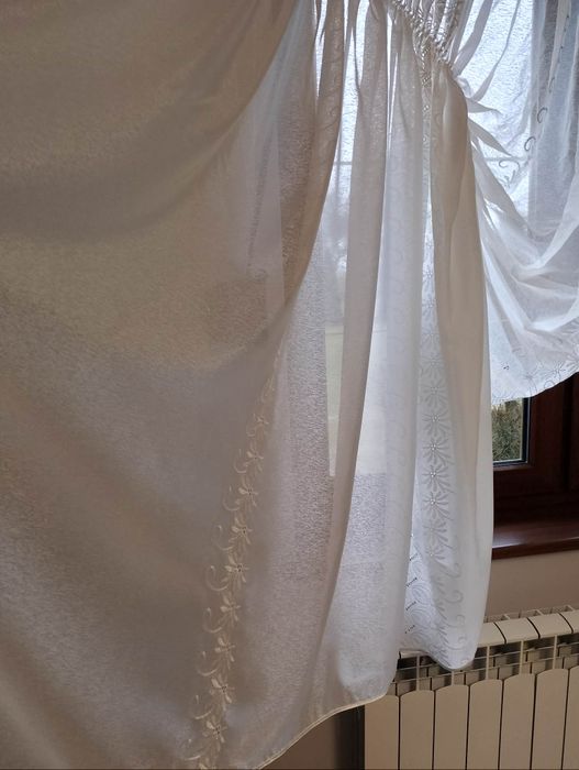 Krótka firanka w idealnym stanie