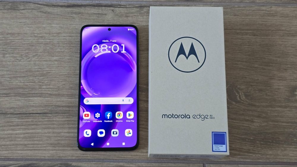Motorola Edge 30 Neo Dual Sim 8/128GB fioletowa
