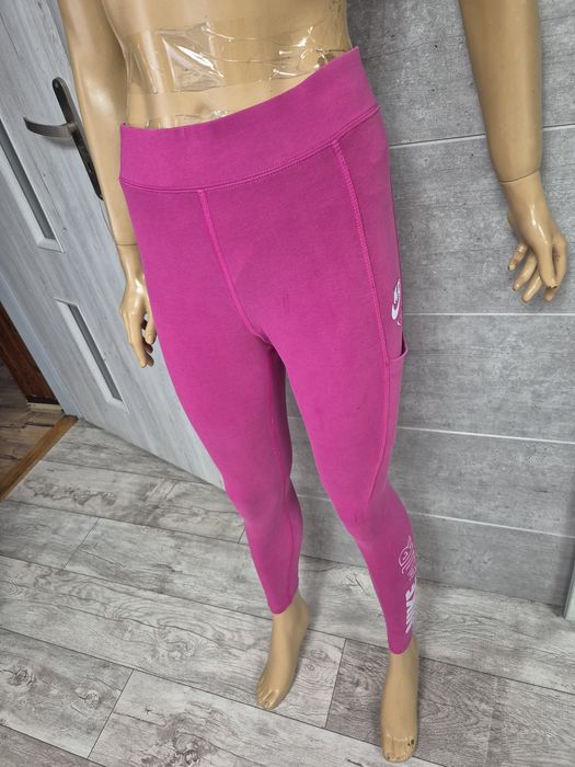 Leginsy sportowe Nike Air różowe rozm M