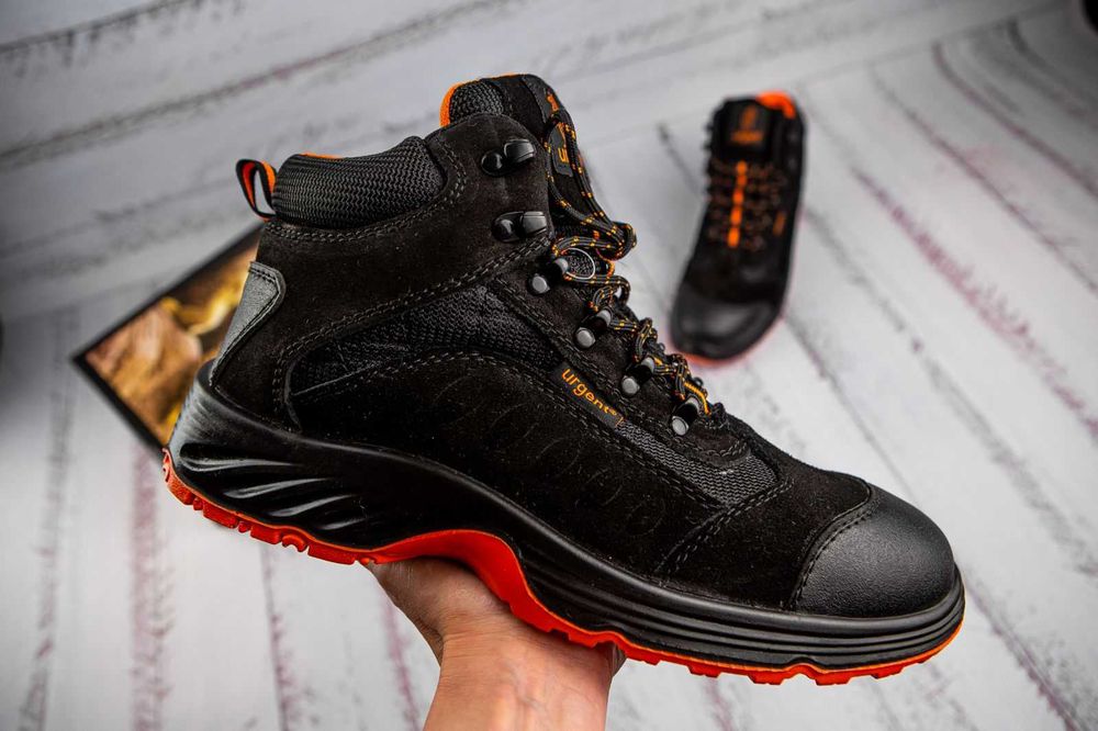 Робочі черевики для чоловіків з металевим захисним носком