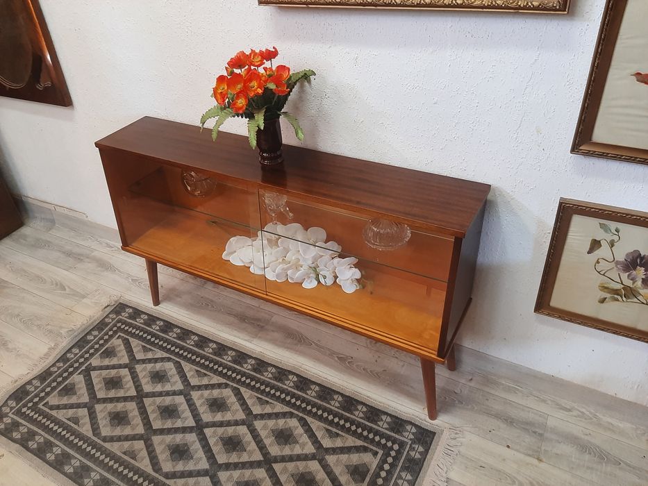 Komoda / witryna vintage PRL lata 60/70